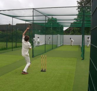 Multi-lane cricket training nets